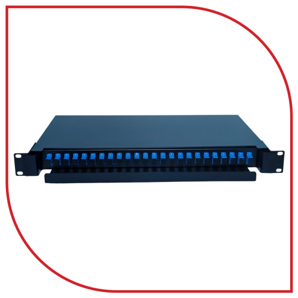 Fiber One Patch Panel 24 core loaded