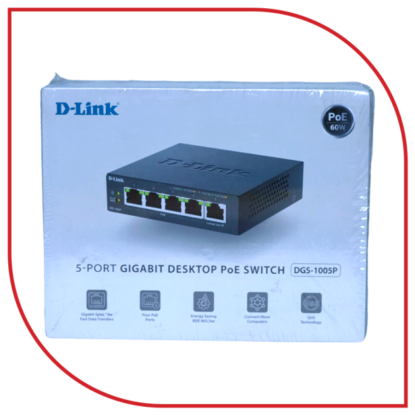 Switch D link 5 port POE